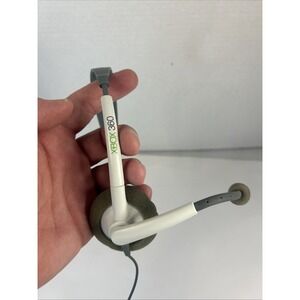 Microsoft‎ Xbox 360 Communicator White/Gray Headband Headset Untested
